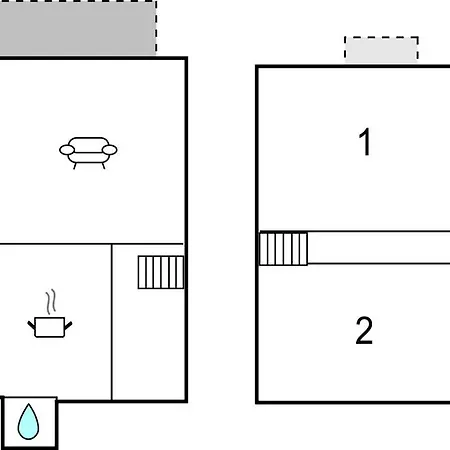 Prachtig Met 2 Slaapkamers In *